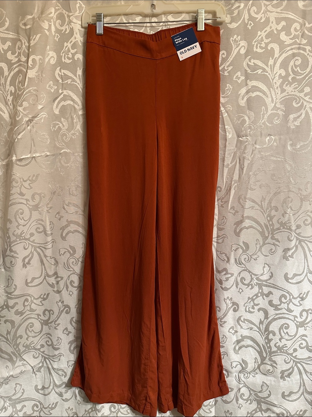 Old Navy Rust Wide-Leg Palazzo Pants